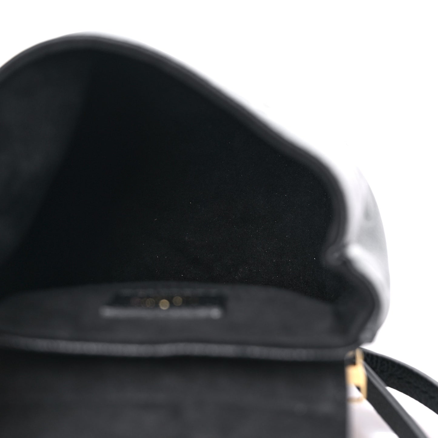 Empreinte Monogram Giant Tiny Backpack Black