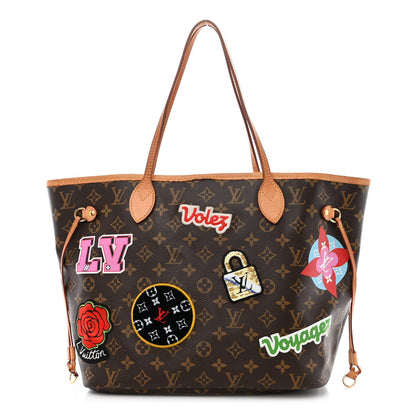 Louis Vuitton Monogram Travel Stickers Neverfull MM 1 of 12