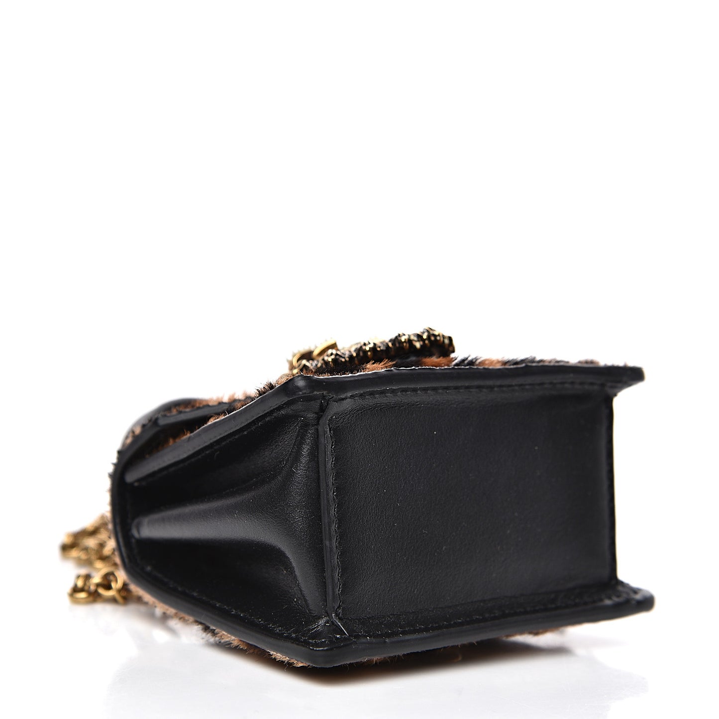 Pony Hair Leopard Micro Devotion Satchel