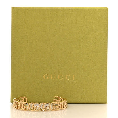 Gucci Pearl GG Marmont Bracelet Small Aged Gold Pearl Cream 5 of 5