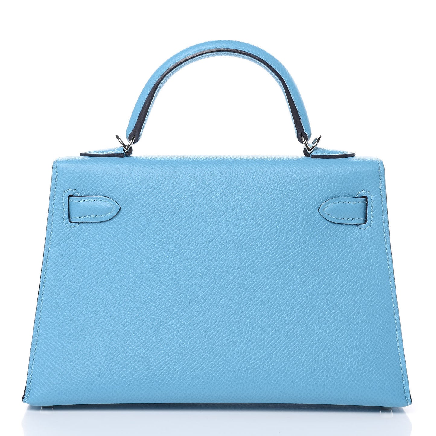 Epsom Mini Kelly Sellier 20 Bleu Du Nord