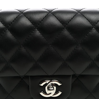 Chanel Calfskin Quilted CC Uniform Flap Belt Bag Black 7 of 9