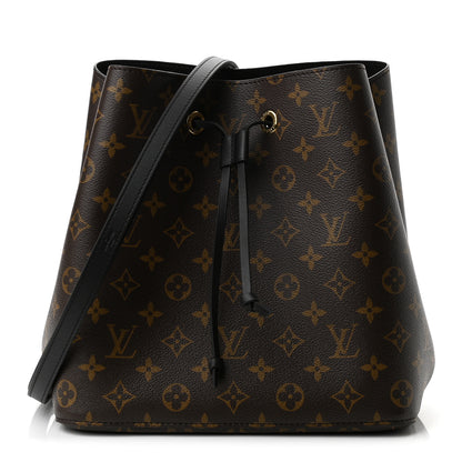 Louis Vuitton Monogram Neonoe MM Black 1 of 10