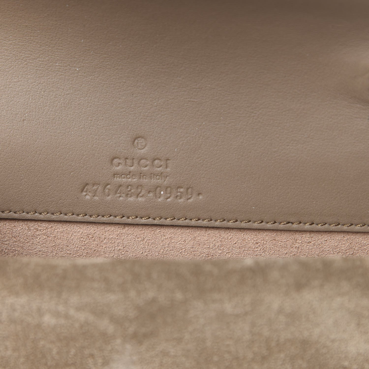 Gucci GG Supreme Monogram Super Mini Dionysus Shoulder Bag Taupe 6 of 11