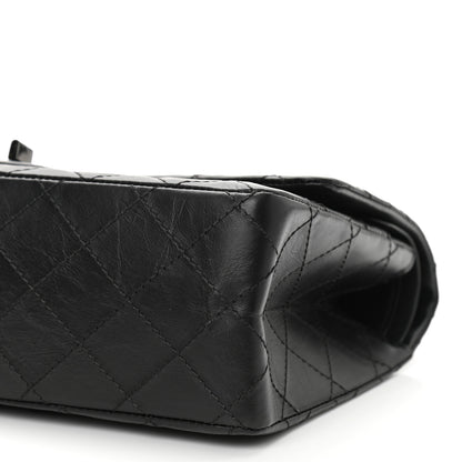 Chanel Aged Calfskin Quilted 2.55 Reissue 226 Flap So Black 10 of 11