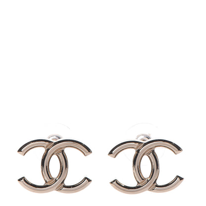 Chanel Metal CC Earrings Gold 1 of 5