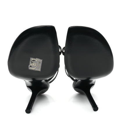 Saint Laurent Kid Egado Date 110 Sandals 35 Black 6 of 9