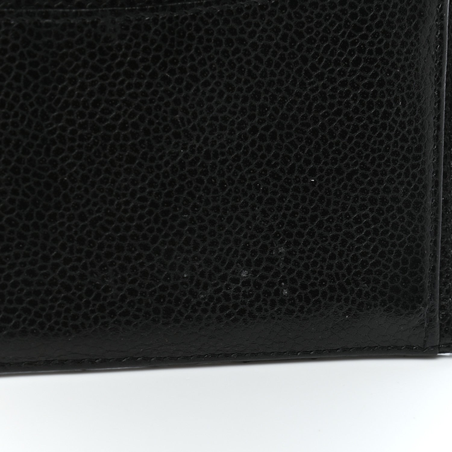 Chanel Caviar Quilted Yen Wallet Black 10 of 10