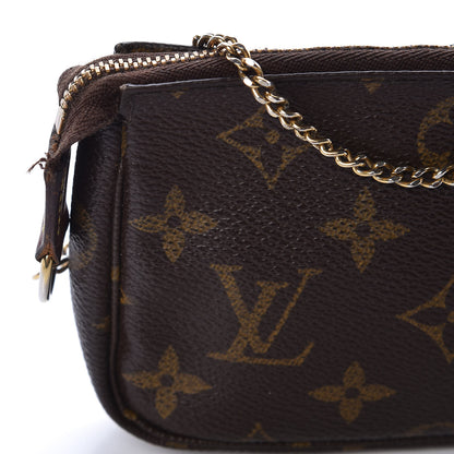 Louis Vuitton Monogram Mini Pochette Accessories 8 of 11