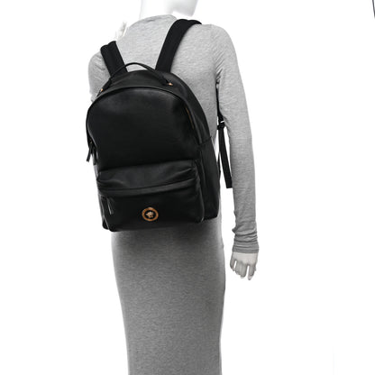 Versace Calfskin Medusa Backpack Black 2 of 12