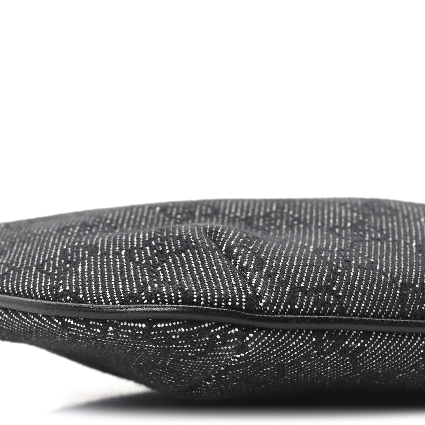 Denim Monogram Pochette Black