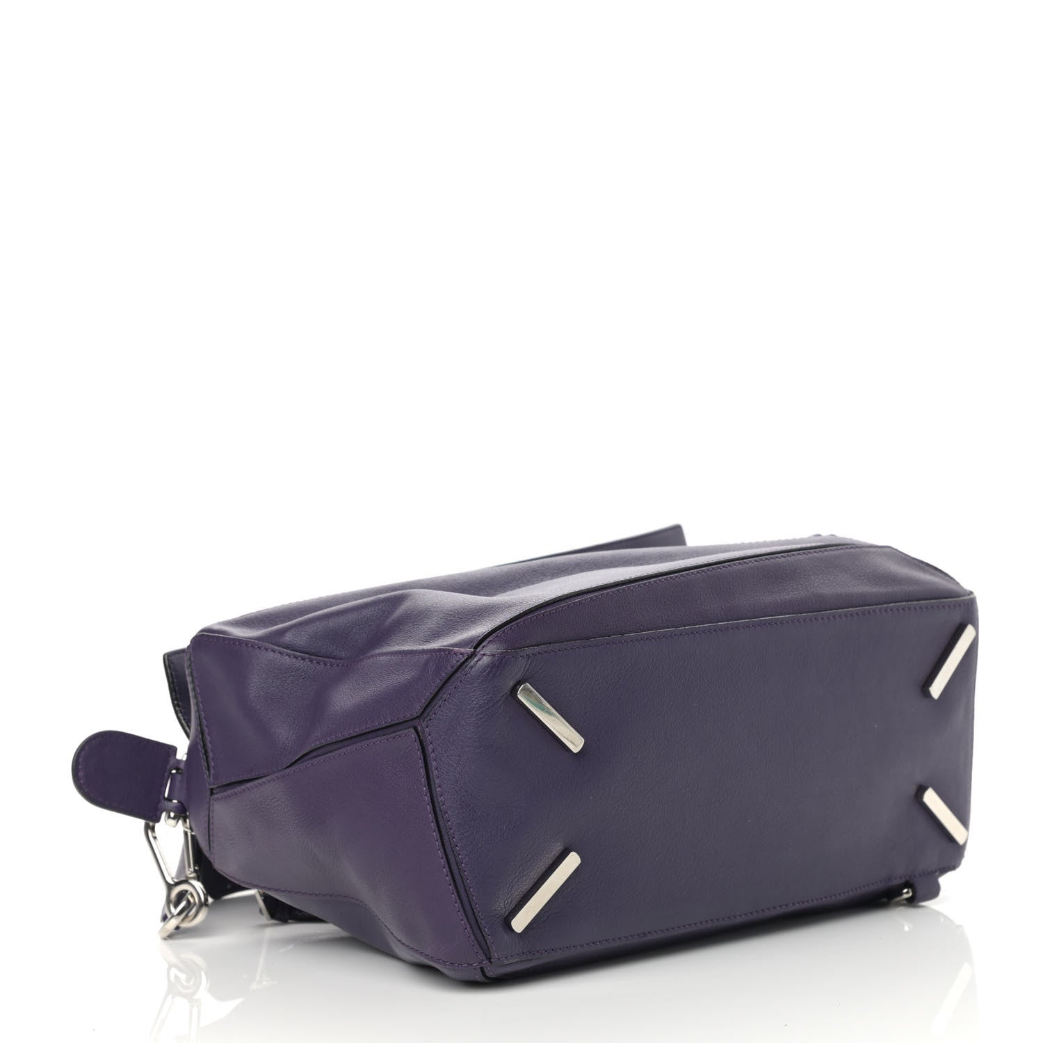 Loewe Calfskin Medium Puzzle Bag Purple 4 of 17