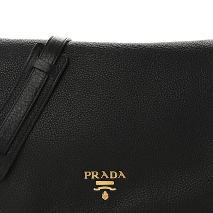 Prada Vitello Phenix Crossbody Bag Black 8 of 10