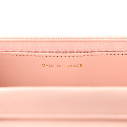 Chanel Caviar Quilted Wallet on Chain WOC Light Pink 7 of 12