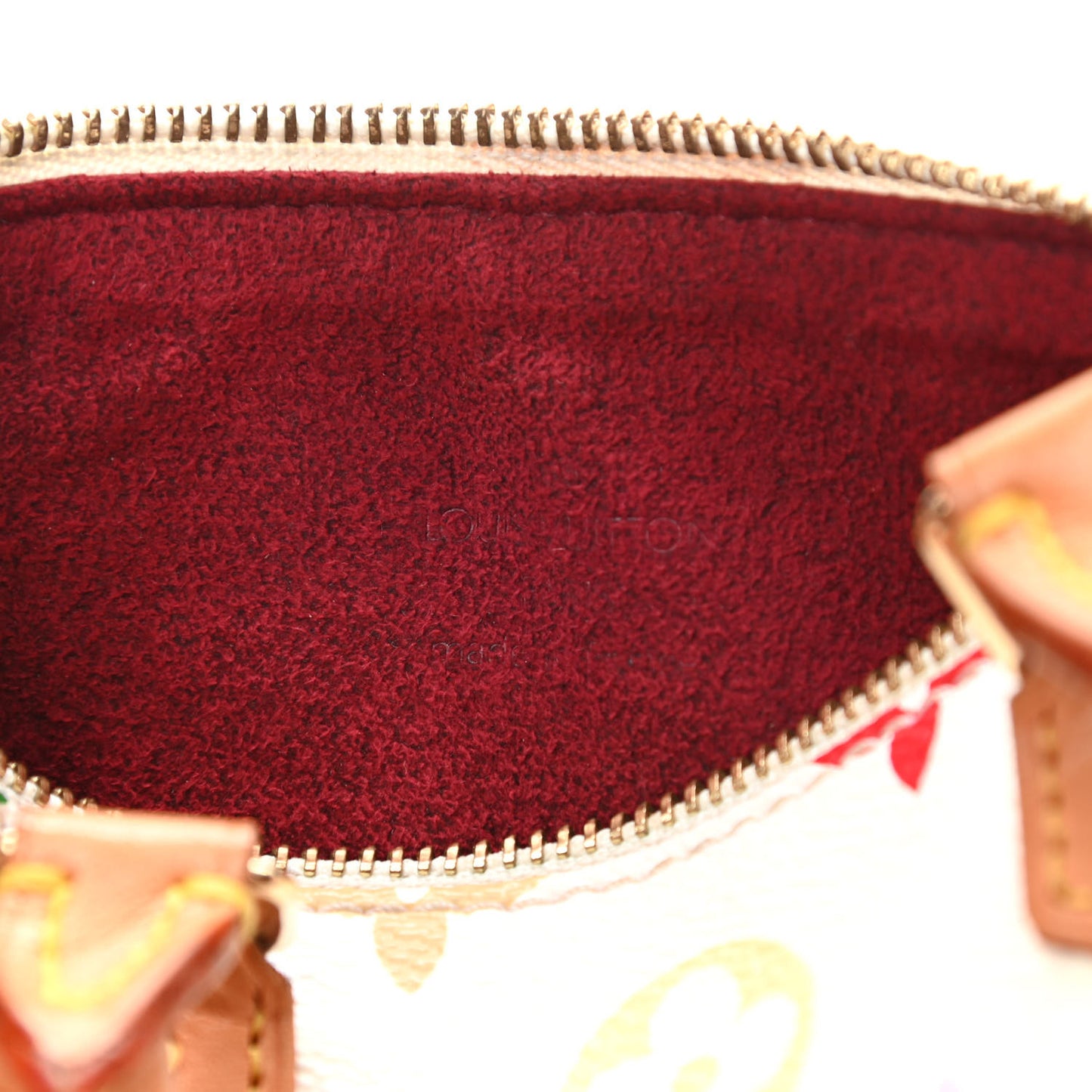 Monogram Multicolor Mini Sac HL Speedy White