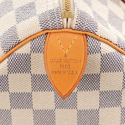 Louis Vuitton Damier Azur Speedy 30 5 of 7