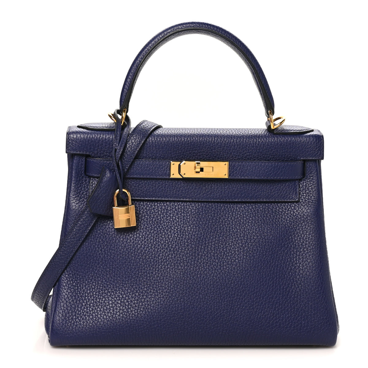 Togo Kelly Retourne 28 Bleu Encre