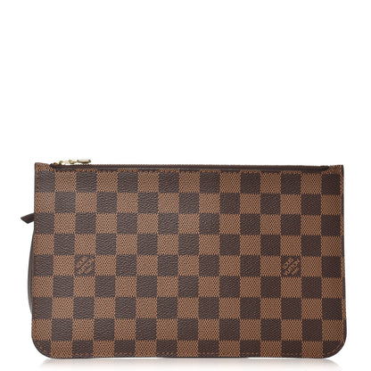 Louis Vuitton Damier Ebene Neverfull MM GM Pochette 1 of 8