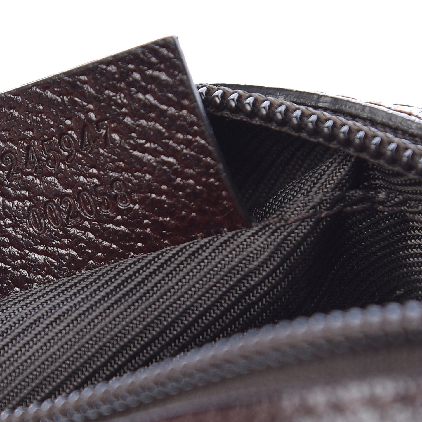 Monogram Small Cosmetic Case Dark Brown