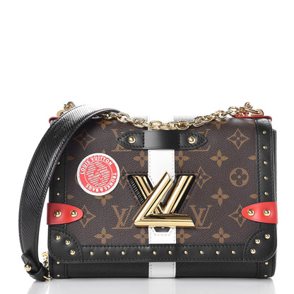 Louis Vuitton Epi Monogram Complice Trunks and Bags Twist Shoulder Bag MM Black 1 of 7