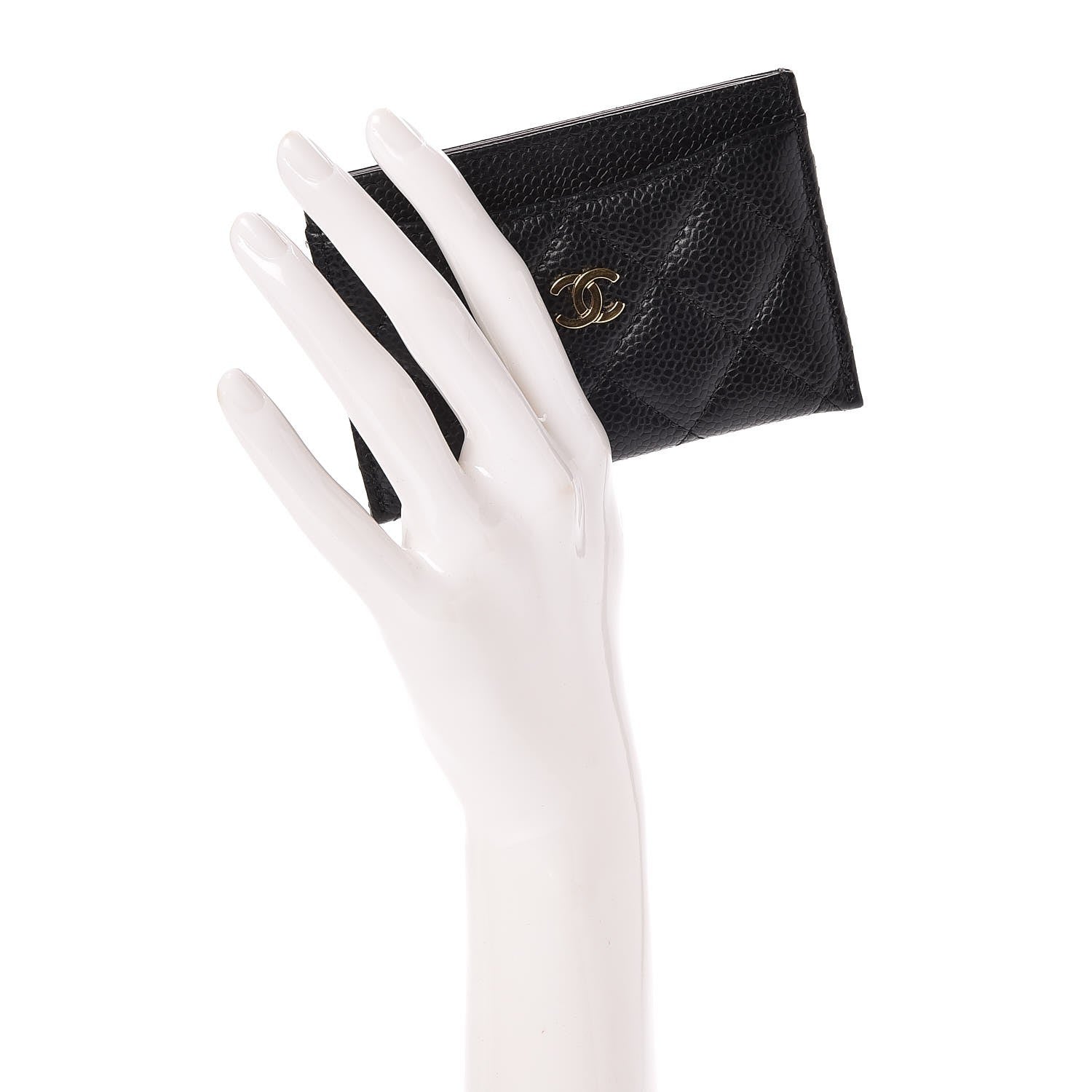 Chanel Caviar Quilted Card Holder Black 2 of 7