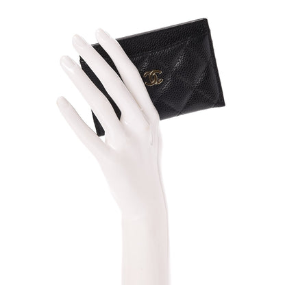 Chanel Caviar Quilted Card Holder Black 2 of 7