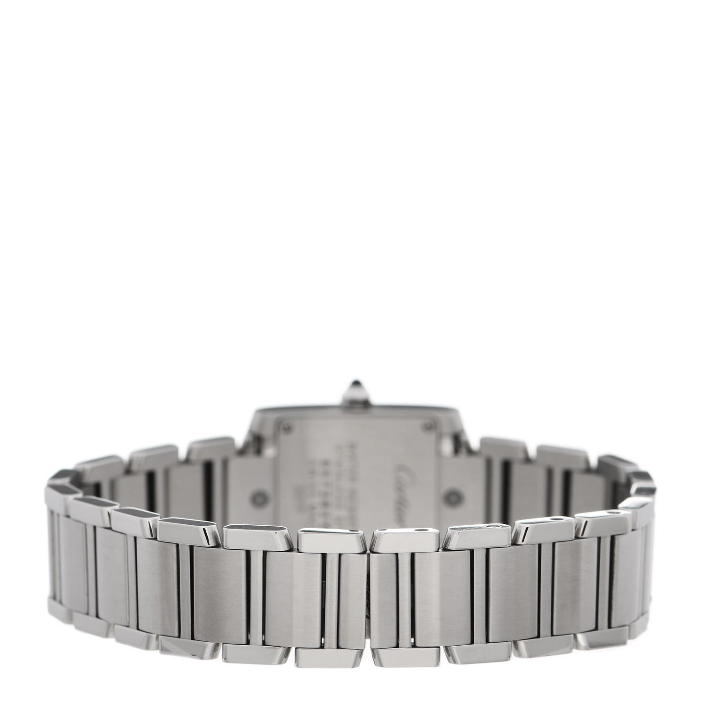 Stainless Steel 20mm Tank Francaise Quartz Watch