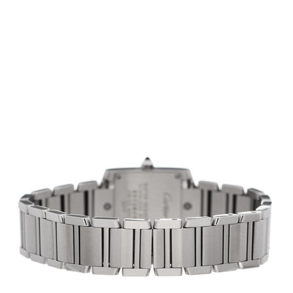 Cartier Stainless Steel 20mm Tank Francaise Quartz Watch 3 of 4