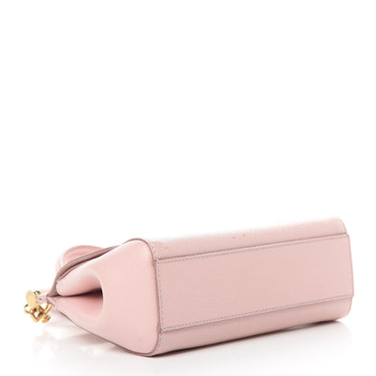 Dolce & Gabbana Dauphine Small Miss Sicily Satchel Pink 4 of 12