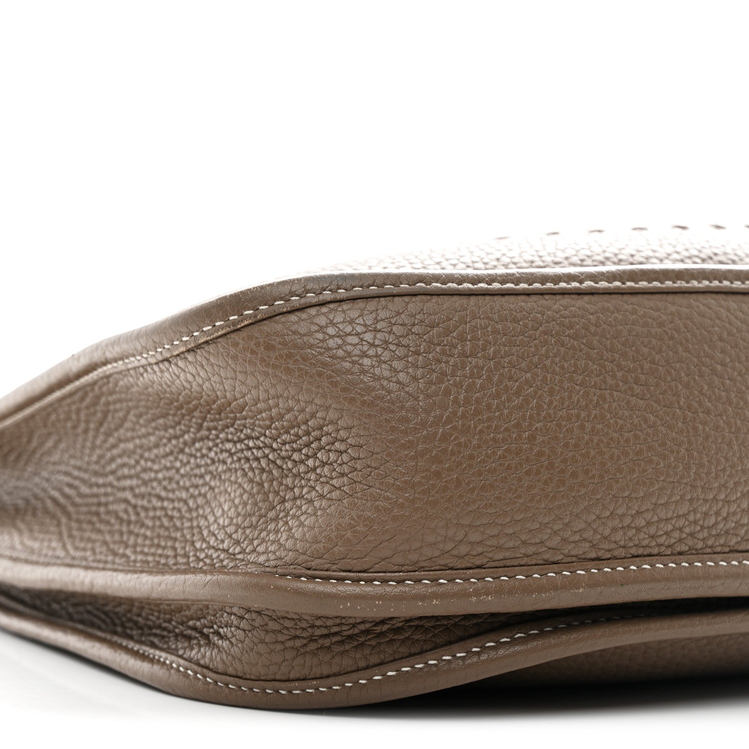 Hermes Taurillon Clemence EVELYNE III PM Etoupe 9 of 12