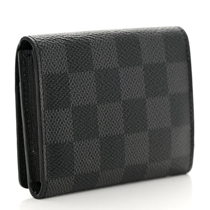 Louis Vuitton Damier Graphite Envelope Business Card Holder 3 of 7