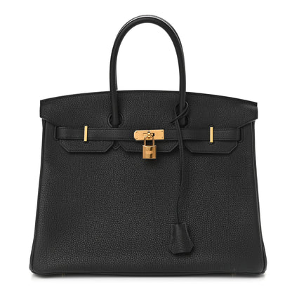 Hermes Togo Birkin 35 Black 1 of 33