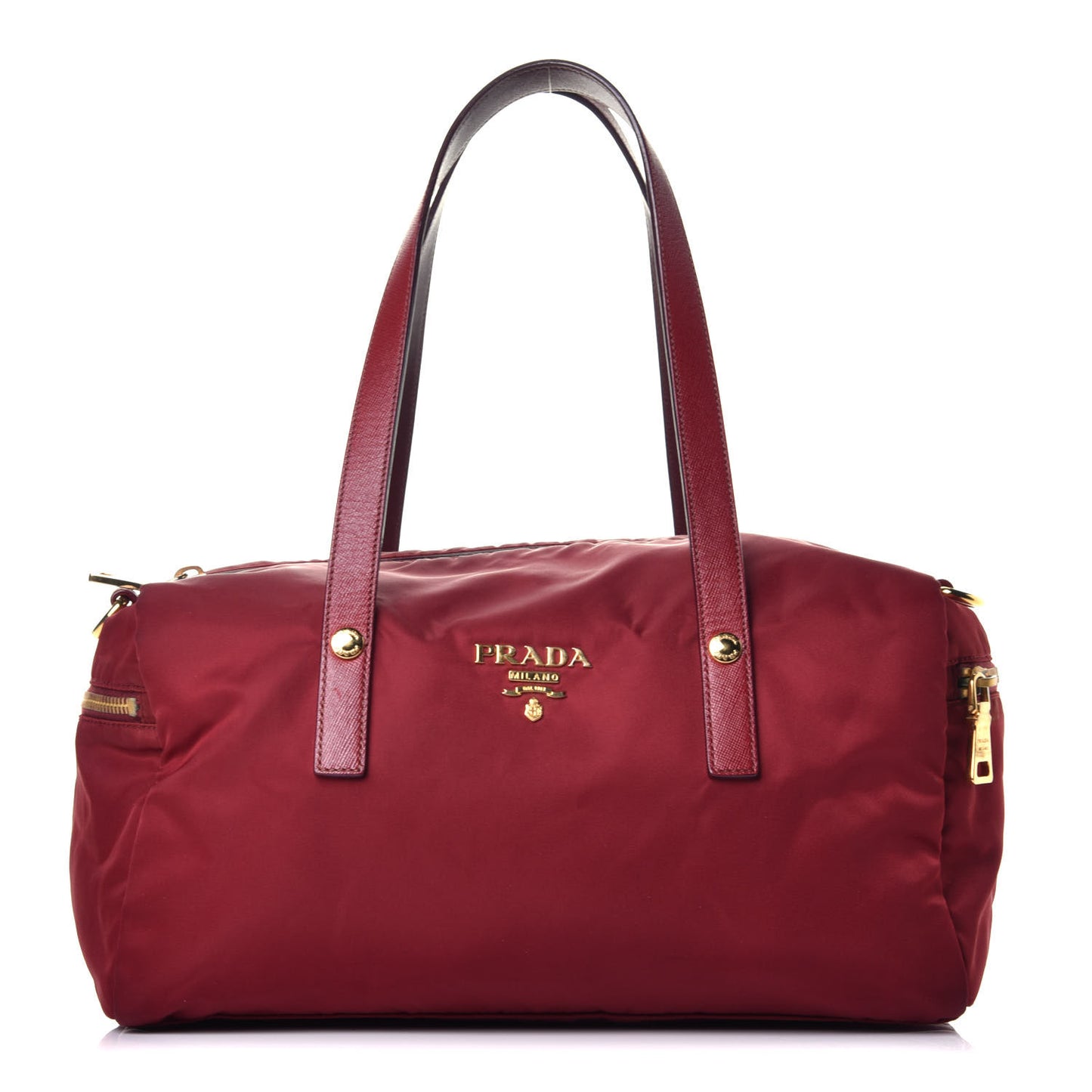 Tessuto Nylon Saffiano Duffel Porpora