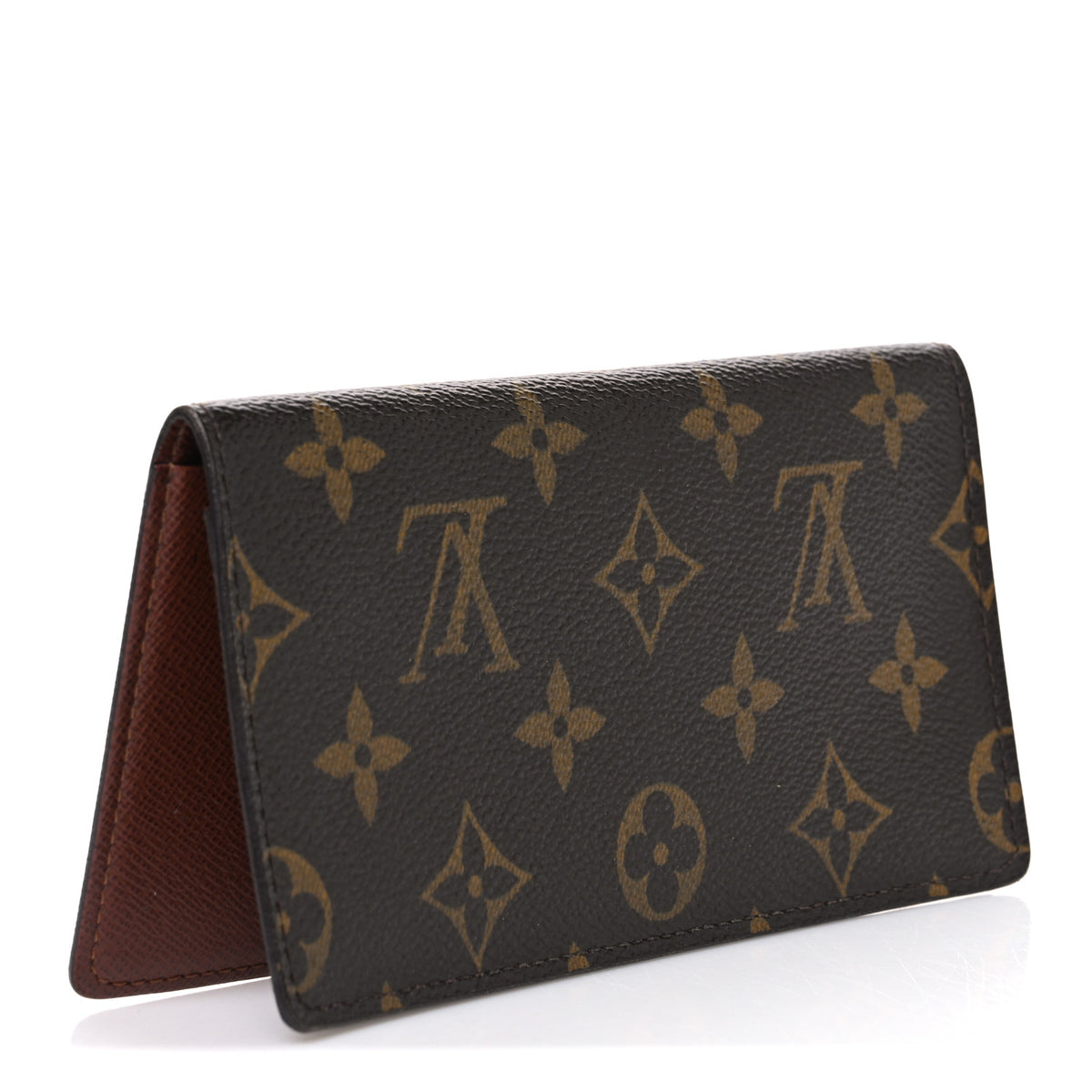 Louis Vuitton Monogram Simple Checkbook Holder Wallet Cover 3 of 8