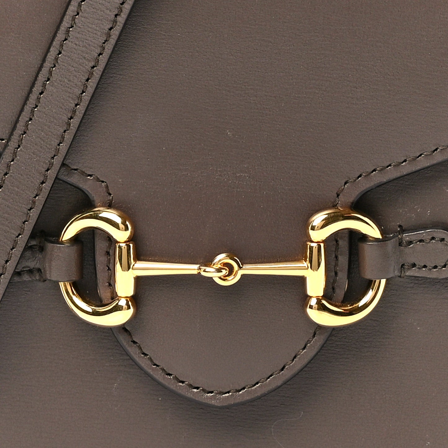 Boarded Plutone Calfskin Mini Horsebit 1955 Crossbody Bag New Acero