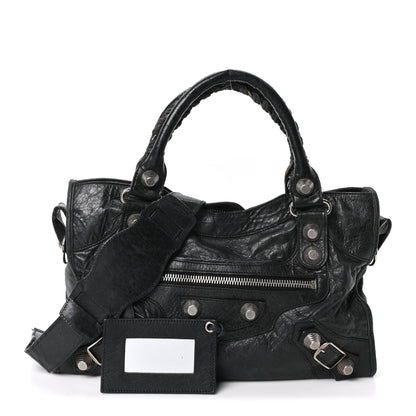 Balenciaga Agneau Giant 21 Silver Hardware City Black 3 of 11