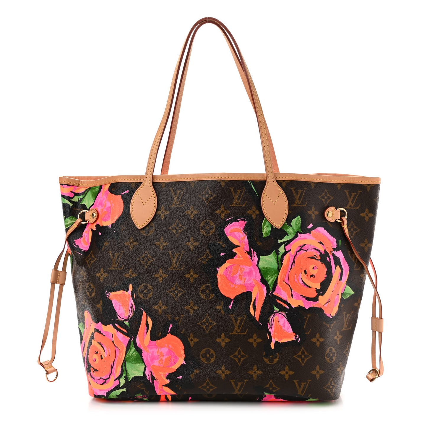 Monogram Roses Neverfull MM