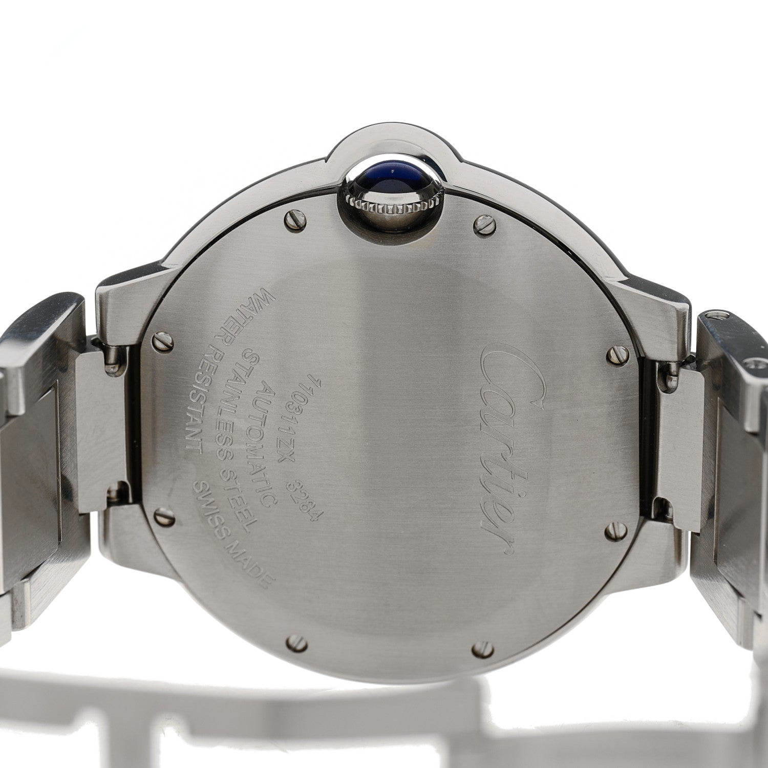 Cartier Stainless Steel 36mm Ballon Bleu De Cartier Automatic Watch 4 of 5