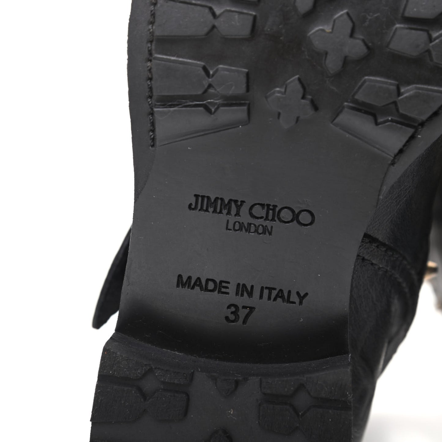 Studded Dash Biker Boots 37 Black