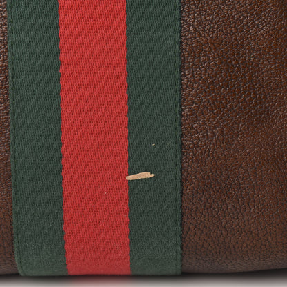 Gucci Calfskin Medium Seventies Web Boston Brown 15 of 16