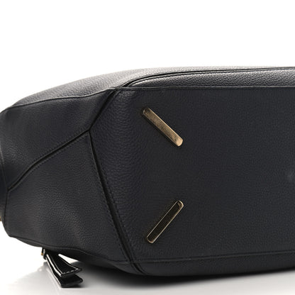 Loewe Calfskin Medium Puzzle Bag Midnight Blue Black 17 of 18