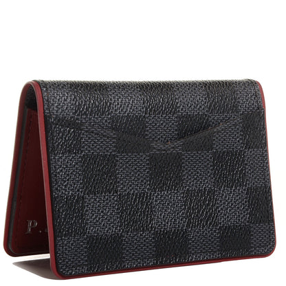 Louis Vuitton Damier Graphite Pocket Organizer Bordeaux 3 of 9