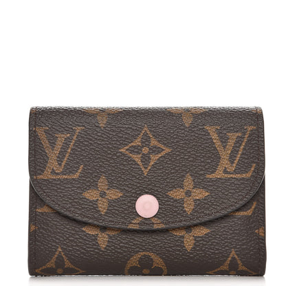 Louis Vuitton Monogram Rosalie Coin Purse Rose Ballerine 1 of 14