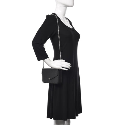 Louis Vuitton Epi Pochette Felicie Black 2 of 9
