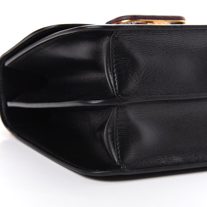 Valentino Garavani Calfskin Lips Crossbody Bag Black 7 of 8