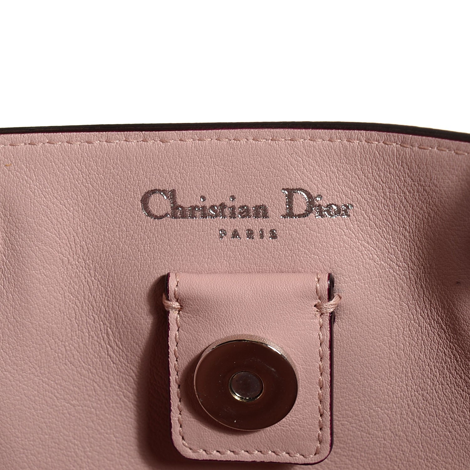 Christian Dior Smooth Calfskin Large Diorissimo Tote Beige 7 of 9