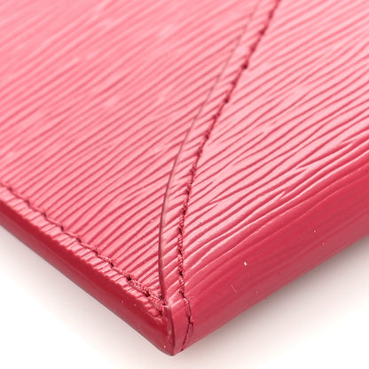 Prada Vitello Move Envelope Wallet Peonia 7 of 9