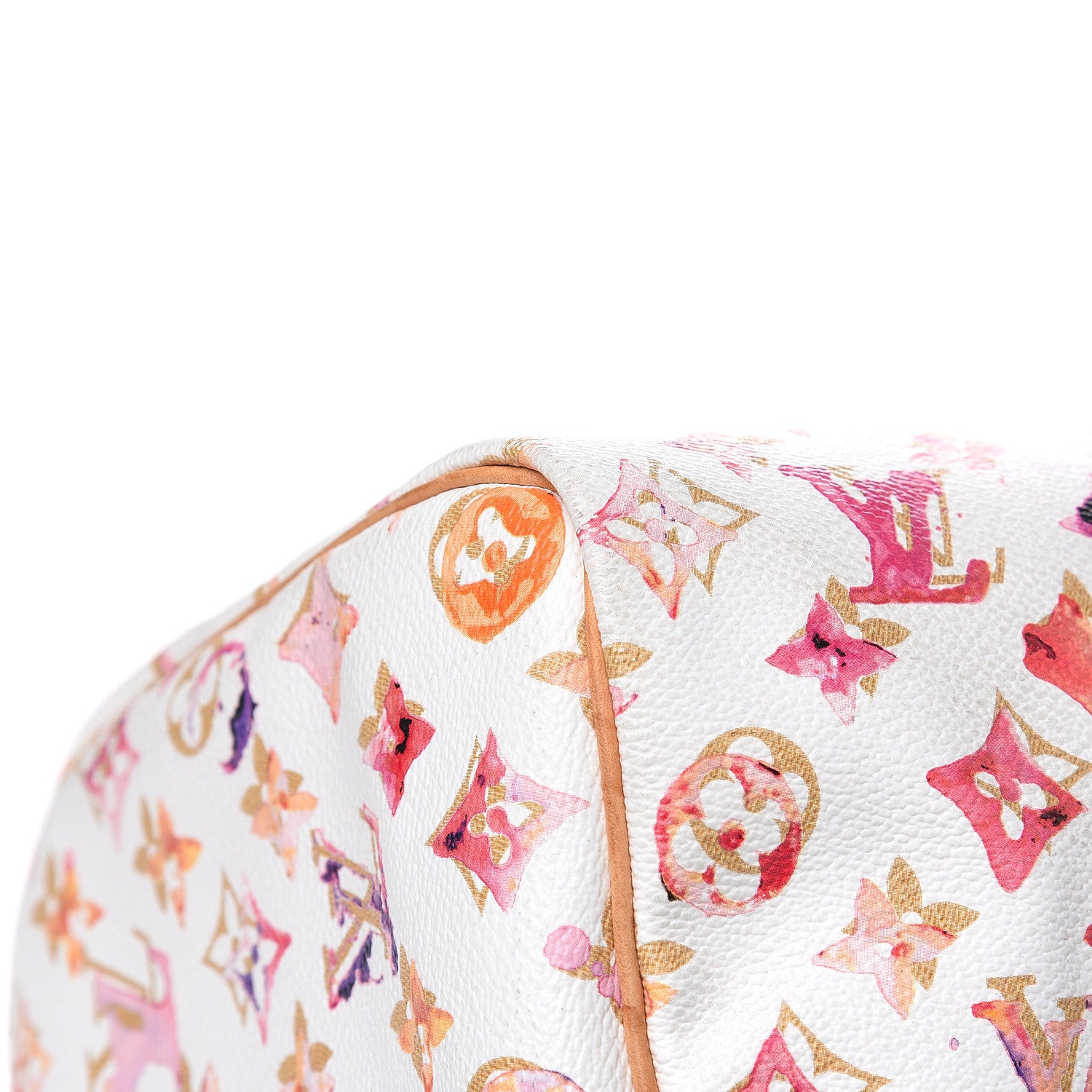 Louis Vuitton Watercolor Aquarelle Speedy 35 White 9 of 19