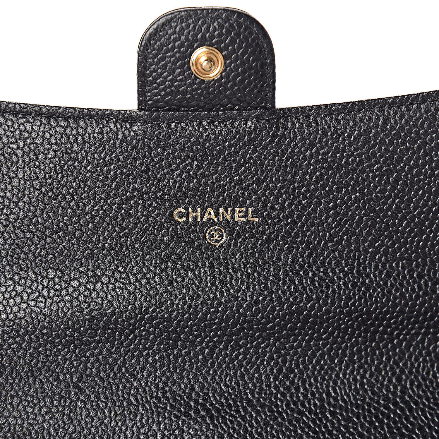 Chanel Caviar Quilted Travel Wallet Black 7 of 8