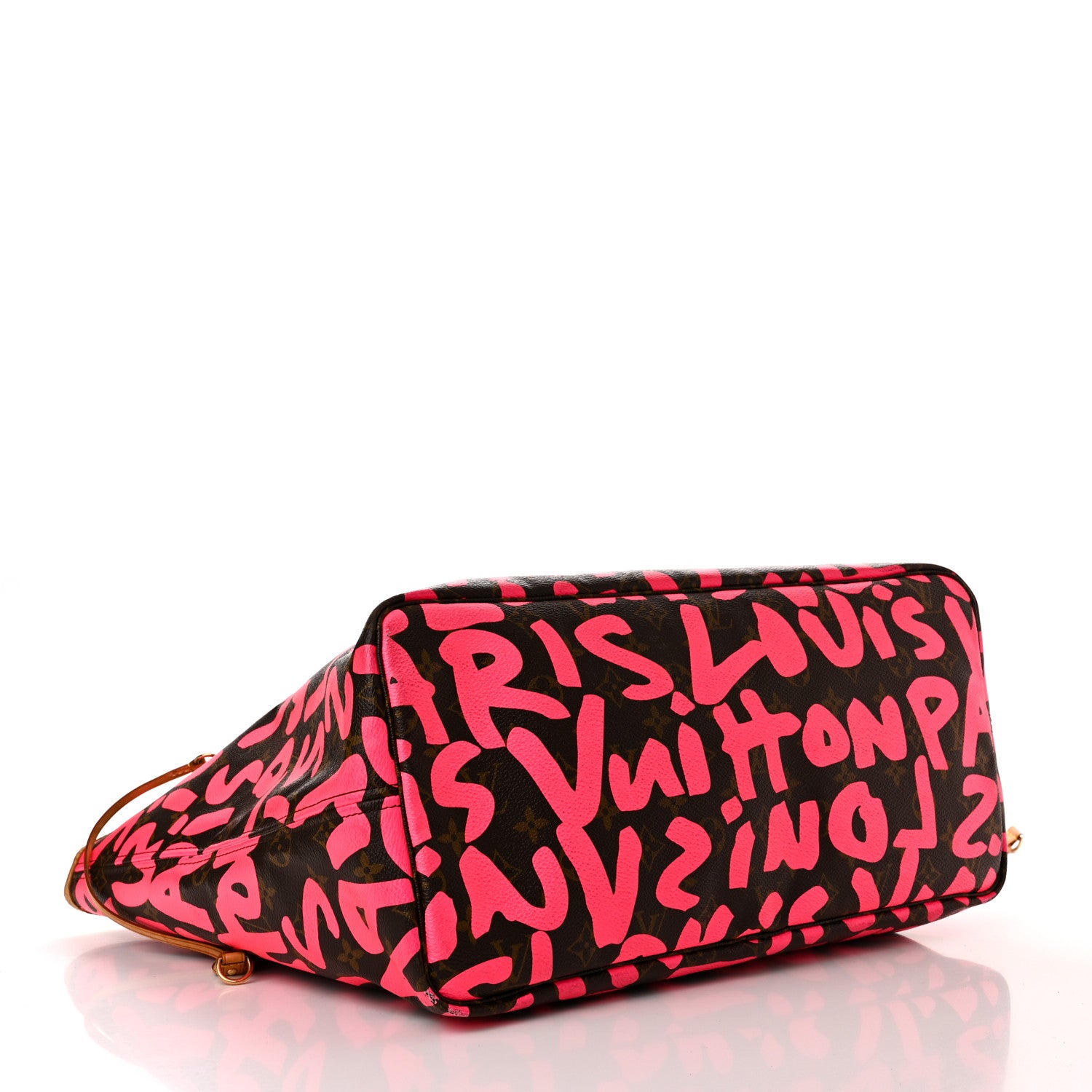 Louis Vuitton Monogram Graffiti Neverfull GM Fuchsia 4 of 11